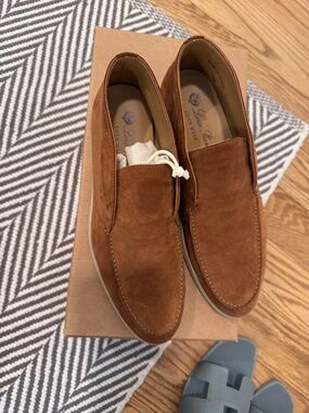 Loro Piana open walk booties , 40